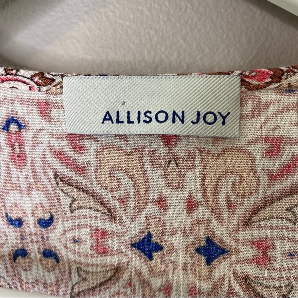Allison Joy Printed Kimono Multicolored Sz M/L - Picture 4 of 10